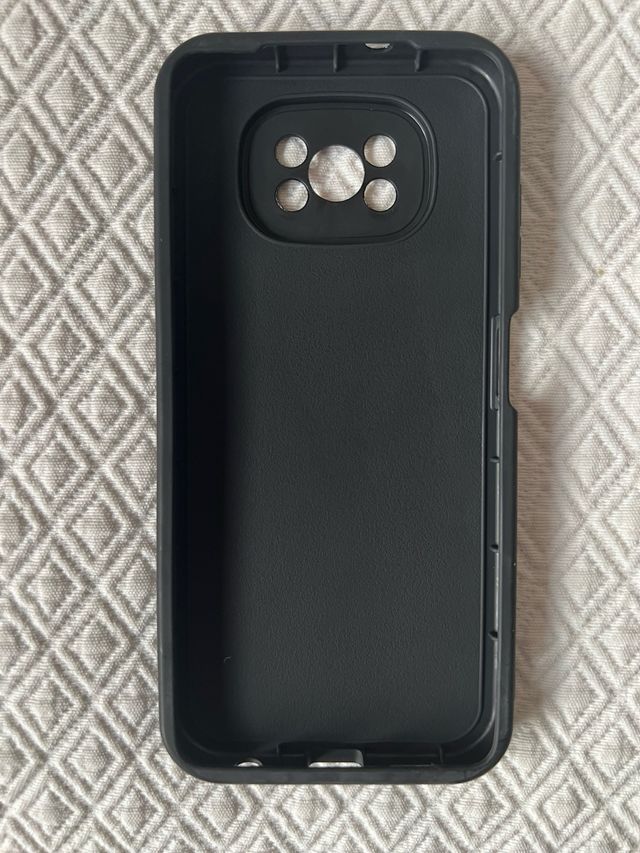 Capa preta Xiaomi Poco X3