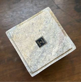 Porta candela in marmo