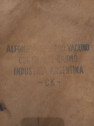 Piel de vaca Argentina, alfonbra