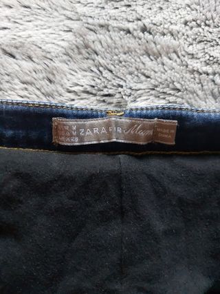 2 vaqueros Zara premamá talla M