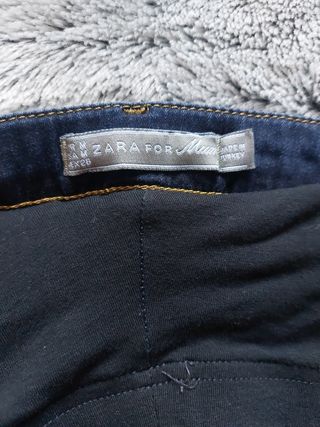 2 vaqueros Zara premamá talla M