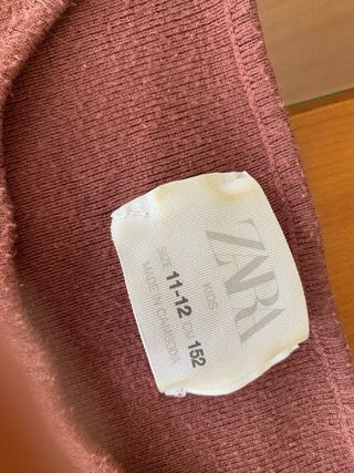 Jersey talla 11-12 años Zara
