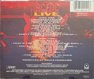 AC DC Live 2 c.d's