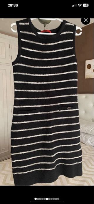 Vestido punto Carolina Herrera talla XS