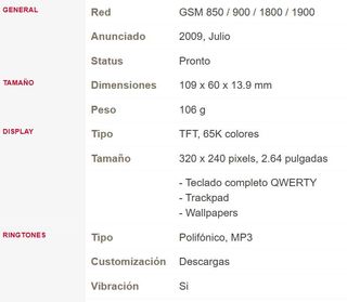 BlackBerry 8520 negra como NUEVA