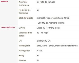 BlackBerry 8520 negra como NUEVA