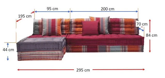rebajado SOFA modular CANCÚN de MAISONS DU MONDE