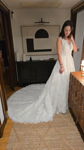 Espectaculares vestido de NOVIA