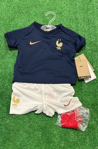 Equipacion futbol Francia FFF nike bebé nuevo 