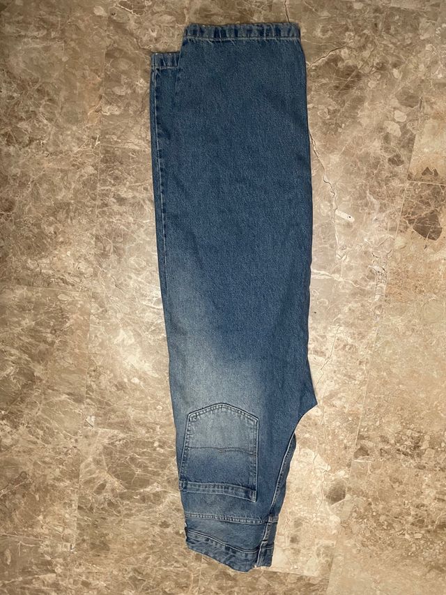 Pantalon skater azul ancho