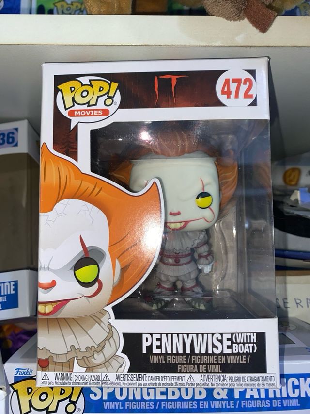 Funko Pop pennywise with Boat 472