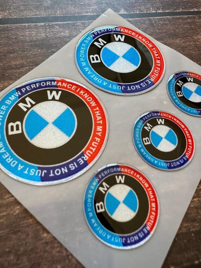EMBLEMAS PEGATINA CARENADO BMW MOTO GS RR GTS RS