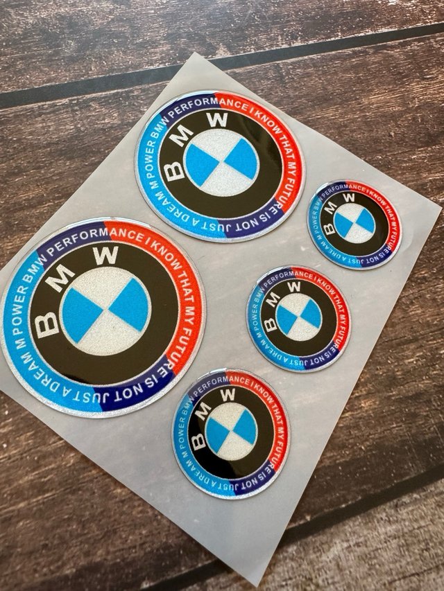 EMBLEMAS PEGATINA CARENADO BMW MOTO GS RR GTS RS