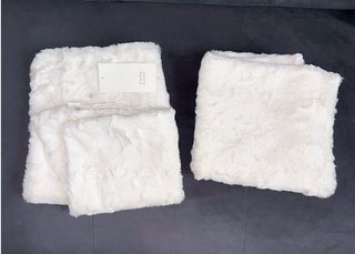 Pack fundas cojines pelo Zara Home terciopelo