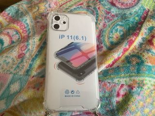 Carcasa iphone 11 6.1. Para colgar tb opcional