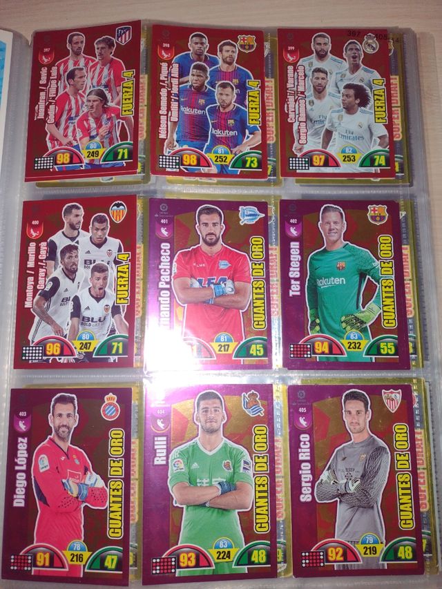 Album Adrenalyn 2017-2018