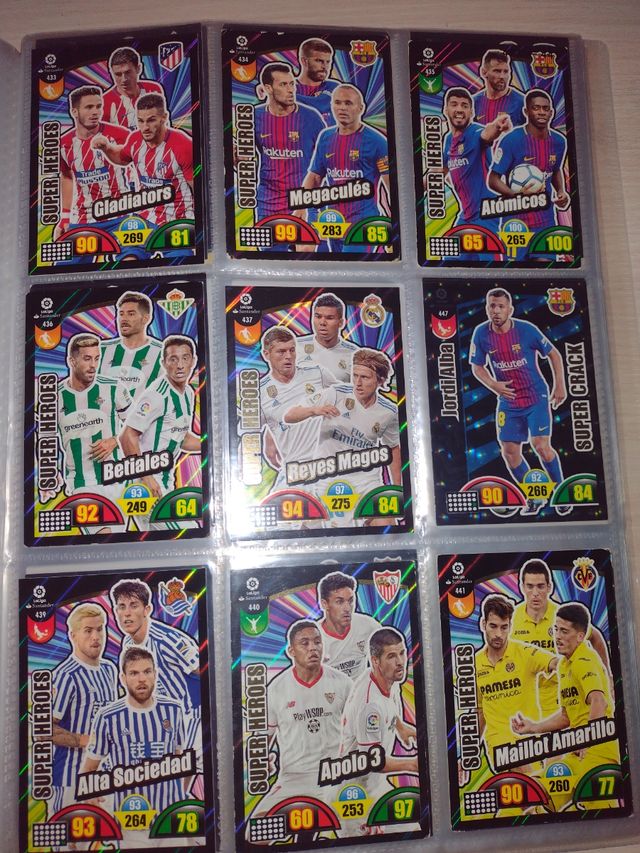 Album Adrenalyn 2017-2018