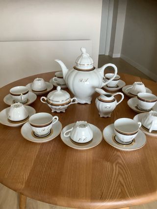 Juego de café del Bidasoa