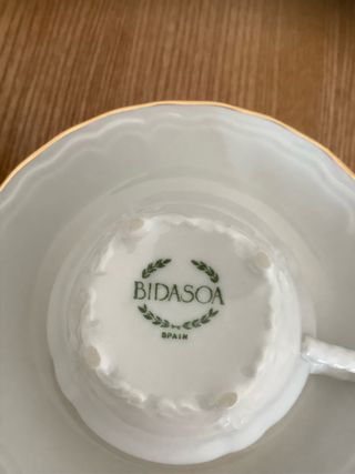 Juego de café del Bidasoa