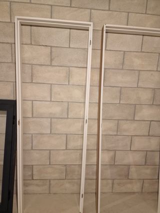 Puertas de madera blancas 