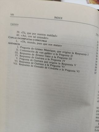 Obras Jorge Manrique  . Edición crítica