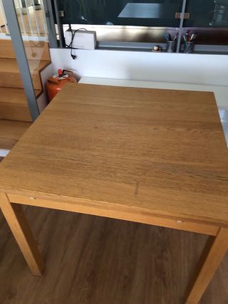 Mesa comedor extensible