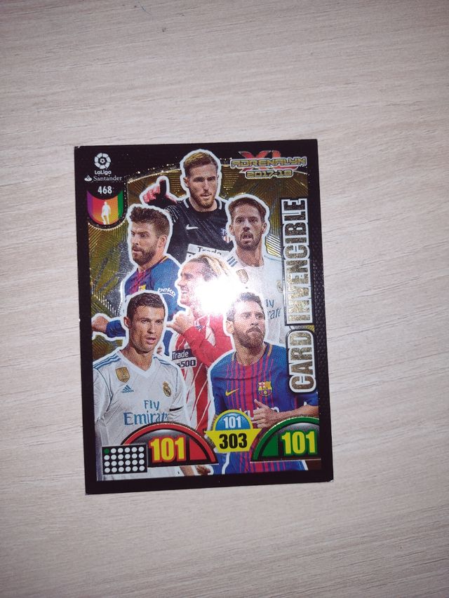 Carta Invincible Adrenalyn 2017-18