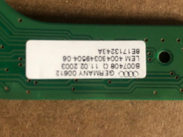 Placa base cambio automatico Audi A6 C5