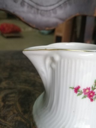 leiteira porcelana