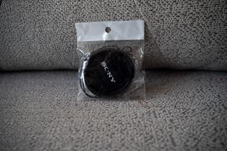 ✅Tapas trasera y delantera objetivo Sony, 72mm,49m