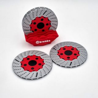 Posavasos discos de freno Brembo 3D
