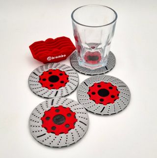 Posavasos discos de freno Brembo 3D