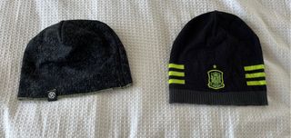 Gorro Selección Española y gorro negro