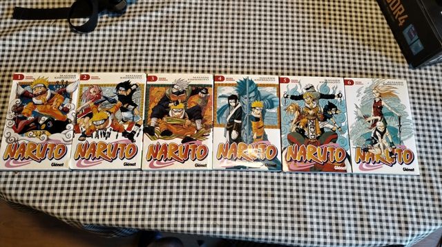 Naruto 1-6 manga 