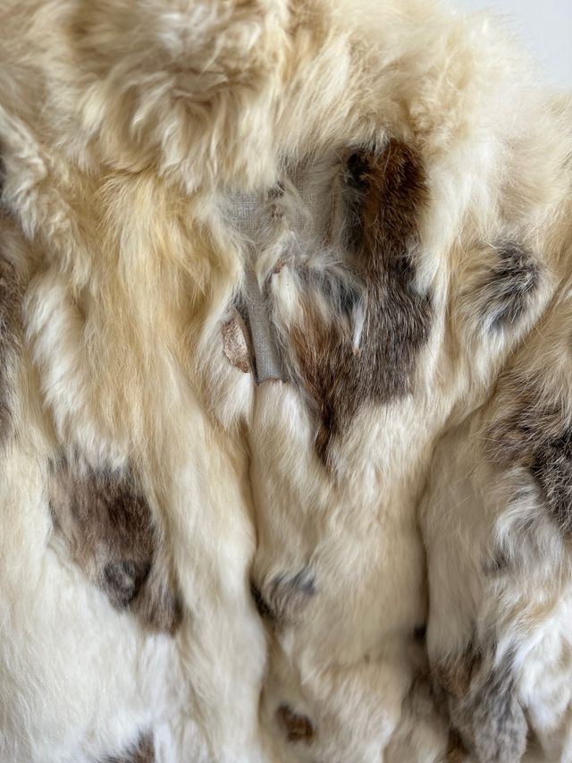 Chaqueta piel de conejo