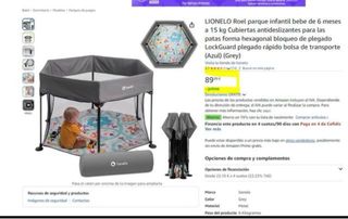 Parque infantil lionelo roel