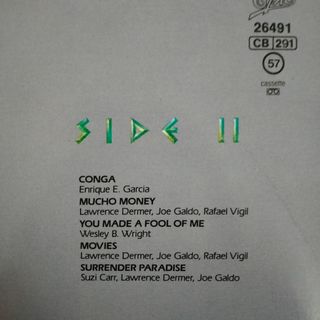 LP 1985 LATIN FUNK Miami Sound Machine.Ed. Uk