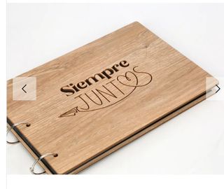 Album de fotos de madera