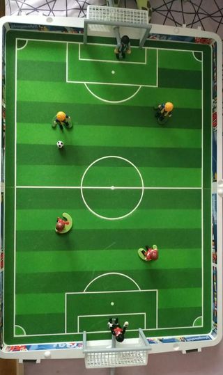 Futbolín Playmobil