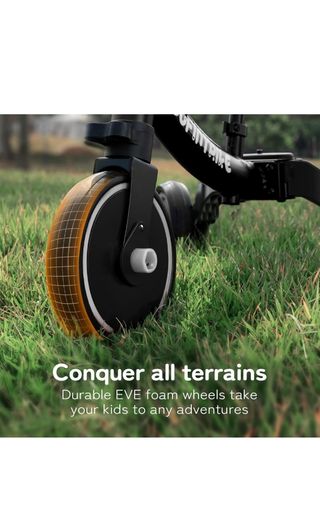 Bicicleta ajustable en color rojo