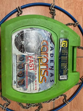 Cadenas de coche para la nieve