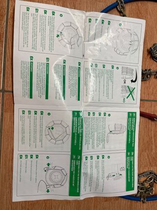 Cadenas de coche para la nieve