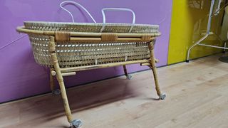 Moisés bebé bambú