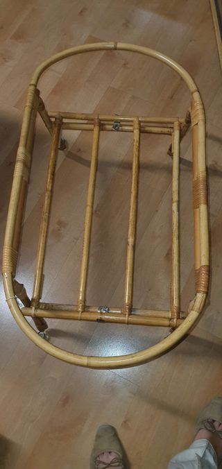 Moisés bebé bambú