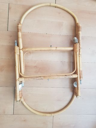 Moisés bebé bambú