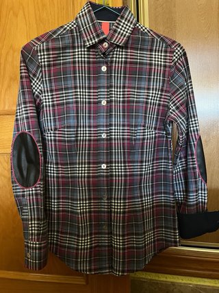 Camisa mujer cuadros usada 2veces