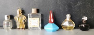Tarros perfumes miniaturas vacías 17