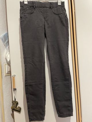 Pantalón vaquero gris Lefties mujer