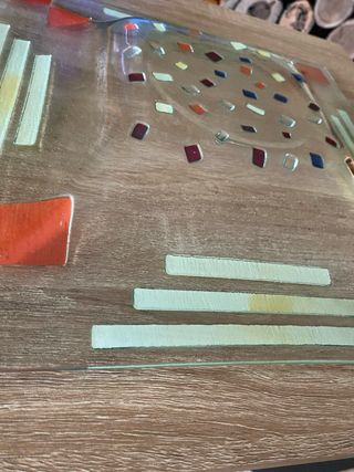 Centro de mesa italiano de cristal