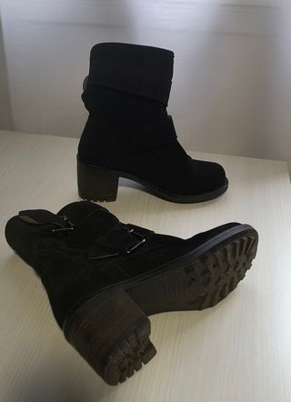Botines negros